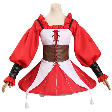 Anime My Hero Academia OCHACO URARAKA Cosplay Disfraz Traje Vestido Halloween Carnaval DISFRAZDEDIADEBRUJAS.ES®